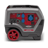 Briggs & Stratton 030852 Tragbarer Benzin-Inverter-Generator der Quiet Power Technology Serie Q6500 mit 6500 Watt/5000 Watt sauberem Strom, ultraleise und leichtgewichtig, W