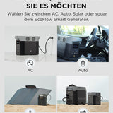EF ECOFLOW DELTA 2 Tragbare Powerstation 1024Wh, Solargenerator erweiterbarer Kapazität bis zu 3kWh, für Camping, Wohnmobile, Kleine Verpackungsmängel, Produkt unbenutzt(Generalüberholt)