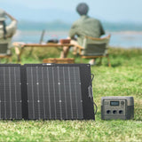 EF ECOFLOW RIVER 2 Pro Powerstation, 768Wh LiFePO4 Batterie Solar generator mit 220W Solarpanel, 3x 300W AC-Steckdosen (Spitze 1600W), Kleine Verpackungsmängel, Produkt unbenutzt(Generalüberholt)