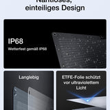 EF ECOFLOW RIVER 2 Pro Powerstation, 768Wh LiFePO4 Batterie Solar generator mit 220W Solarpanel, 3x 300W AC-Steckdosen (Spitze 1600W), Kleine Verpackungsmängel, Produkt unbenutzt(Generalüberholt)