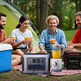 (2025 Neu) ALLPOWERS R1500 LITE Tragbare Powerstation, 1056Wh LFP Batterie Backup mit 4 1600W AC Ausgäng, Schnellladung von 0-80% in 40 Mins Solar Generator, Notstromaggregat für Camping Wohnmobile